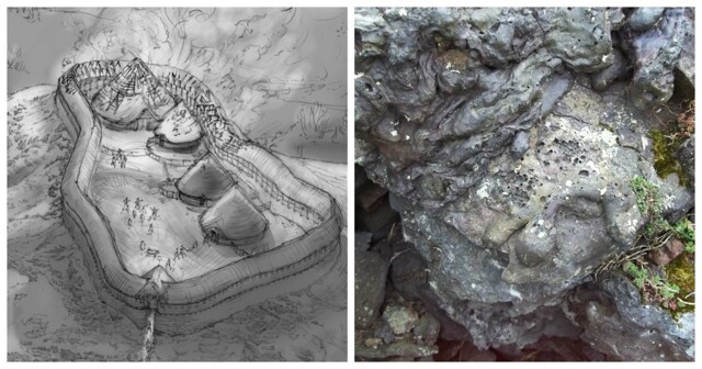 Таинственные оплавленные крепости Шотландии