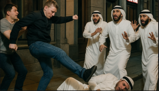 В Петербурге туристы из Саудовской Аравии спровоцировали конфликт с местными парнями