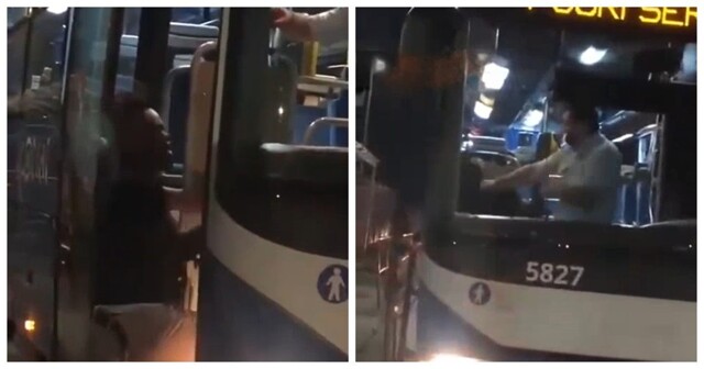 В Милане пассажир справил нужду прямо в салоне автобуса