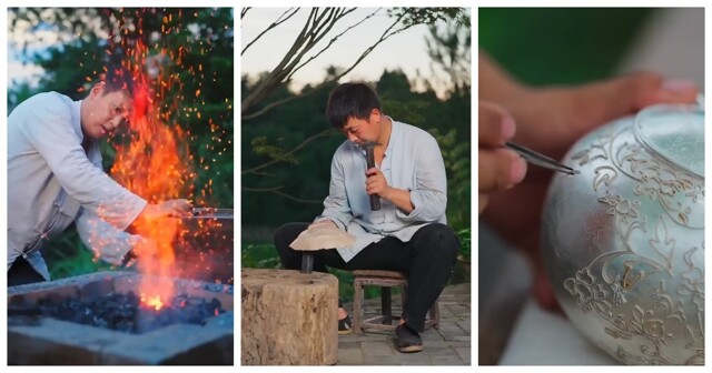 Шедевр мастерства: чайник с перегородчатой эмалью