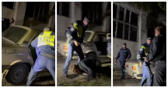 В Крыму инспектор ДПС сорвался на водителя