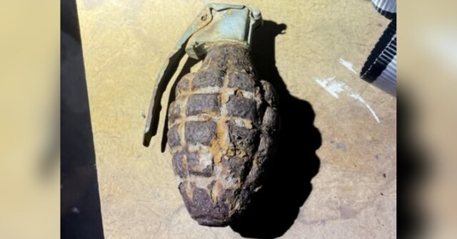 В США трёхлетний мальчик нашёл боевую гранату и принёс домой