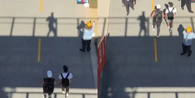 Как на приставке: юноша  сыграл в игру теней с прохожими