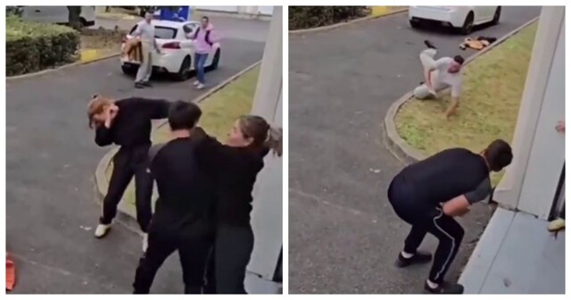 Бесконтактный бой в действии!