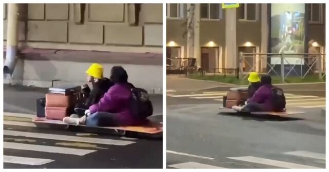 Когда Uber не по карману: петербургские подростки придумали новый вид транспорта