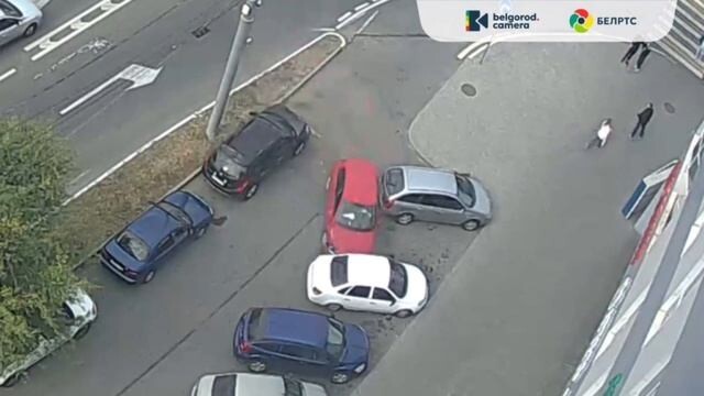 ДТП в Белгороде "Отрикошетил"