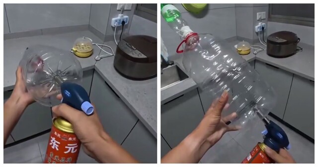 "Мини-пушка" для устранения насекомых