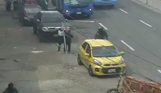 Вооруженное ограбление в Колумбии пошло не по плану