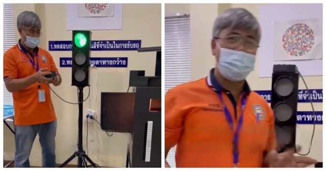 В Таиланде, чтобы получить водительские права, нужно всего лишь знать цвета светофора