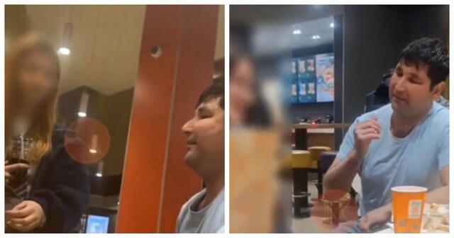 Во "Вкусно - и точка" мужчина домогался к школьницам