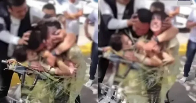 В Китае подружек невесты привязали и заставили целовать незнакомцев в рамках «свадебного розыгрыша»