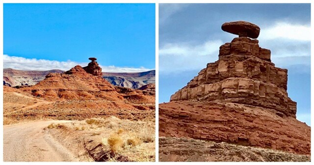 Как посреди пустыни в Юте появилось потрясающее каменное сомбреро