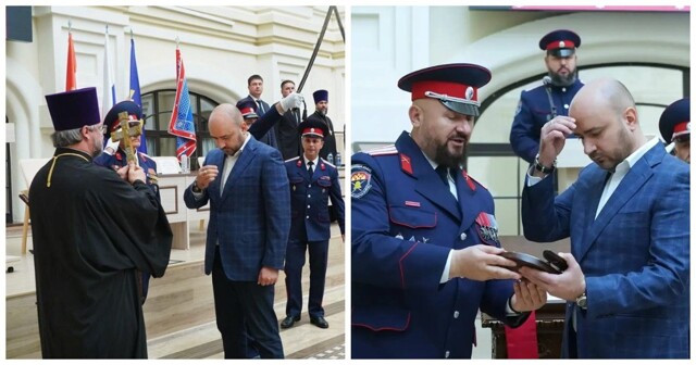 Губернатора Самарской области посвятили в казаки