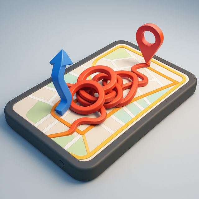 Без дорожной навигации