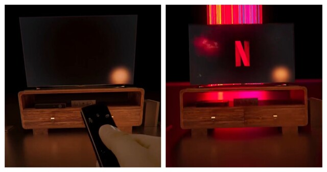 Создатель визуальных эффектов сделал иммерсивную заставку Netflix