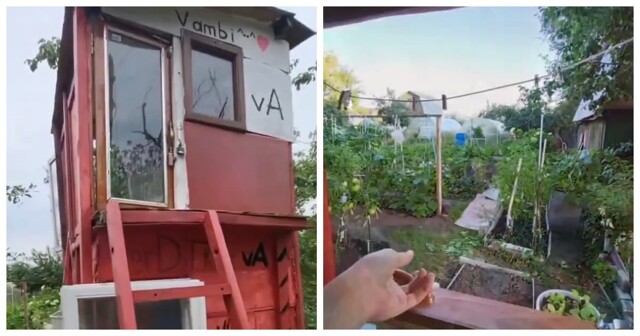 Зато не в ипотеку: мальчик своими руками построил дом