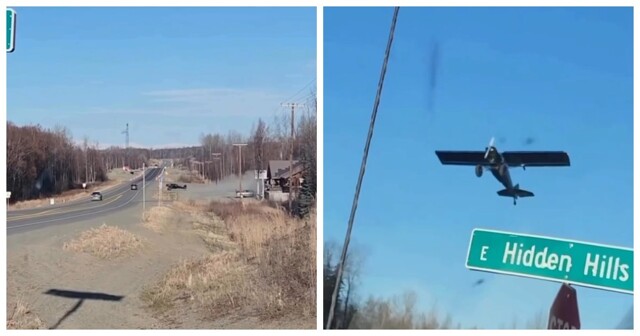 На Аляске местный житель улетел из ресторана на личном самолёте