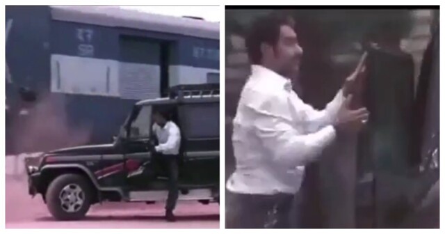 Напряженная сцена в индийском фильме