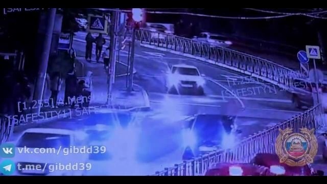 ДТП на пешеходом в Калининграде  "Бам"