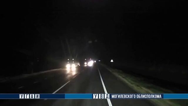 ДТП на трассе М8 "Пешеход и фура DAF"