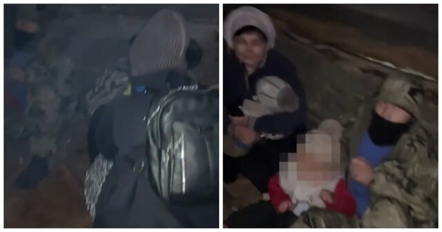 В Красноярском крае семья нелегалов попыталась спрятаться от полицейского рейда в тайге