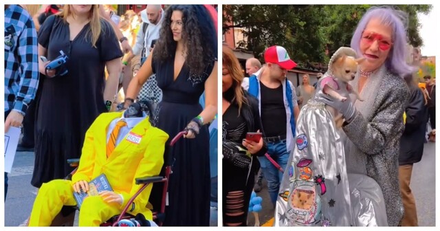 В Нью-Йорке проходит самый милый хэллоуинский парад