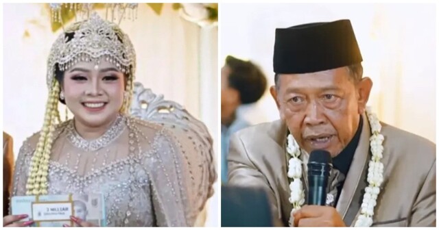 74-летний индонезиец заплатил 3 млрд рупий за брак с 24-летней девушкой