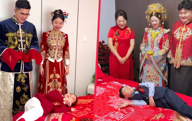 Зачем китайцы заставляют мальчиков валяться на брачном ложе