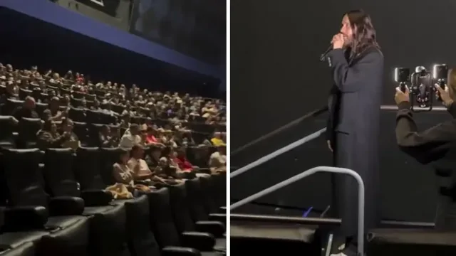 Джаред Лето эффектно вышел к фанатам «Трона» — но фанатов не оказалось