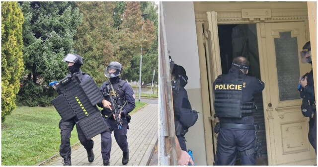 Штурм по ошибке: чешские полицейские "взломали" школу вместо цели учений