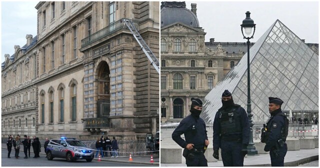 В Париже ограбили Лувр всего за 7 минут