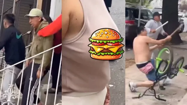 Прохожий оказался в центре «латиноамериканского боя» прямо посреди улицы