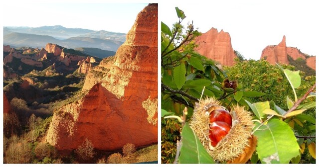 Руины Лас-Медулас, бывшие когда-то золотой бездной Римской империи