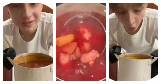 Первый борщ комом