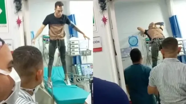 В колумбийской клинике пациент устроил панику — его сочли одержимым демоном