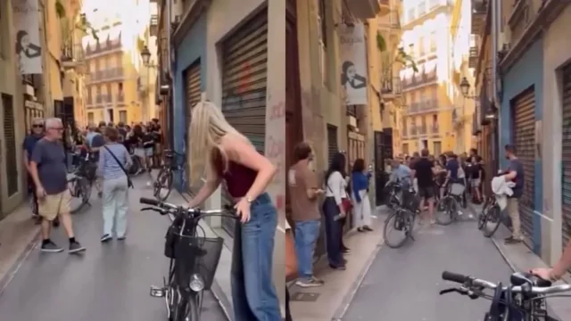 В Испании туристов освистали за езду на велосипедах в запрещённой зоне