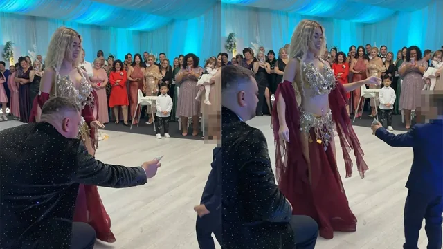 Свадьба, танцы и щедрость: маленький гость стал звездой вечера