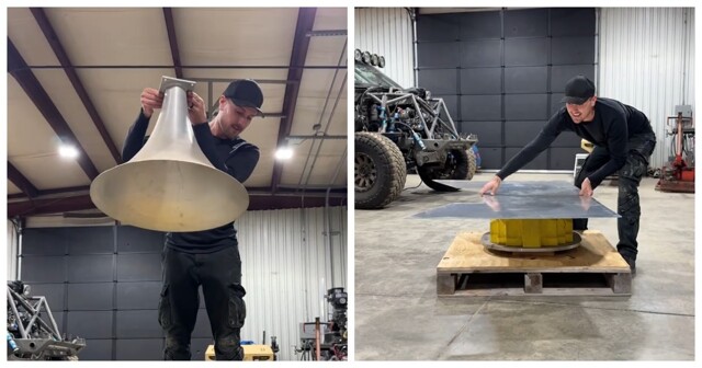 Как алюминий «оживает» под действием мощного магнита