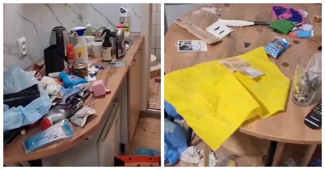 Квартира в центре Петербурга после аренды превратилась в свалку