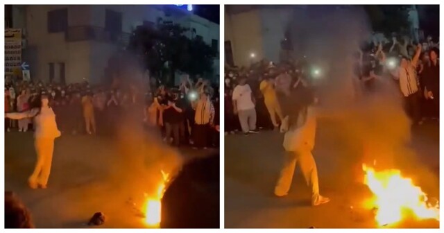 В Иране женщины устроили костёр из хиджабов после отмены обязательного ношения