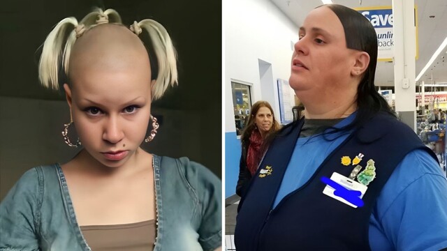 Что принимает парикмахер и куда смотрят женщины? Эти причёски просто безумны