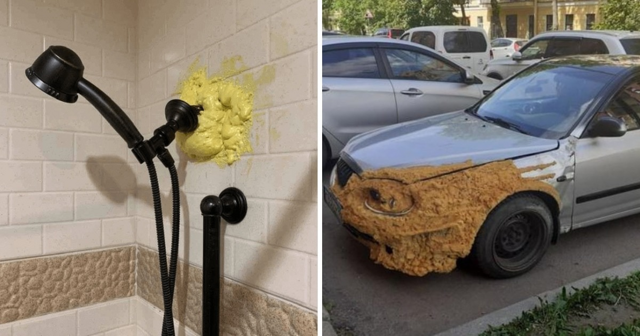 16 смешных доказательств того, что монтажная пена — чудо-подорожник, позволяющий устранить любые поломки