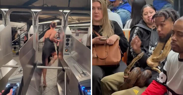 Типичный день в метро Нью-Йорка