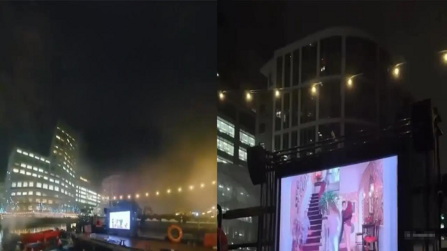 Плавающий кинотеатр в Лондоне