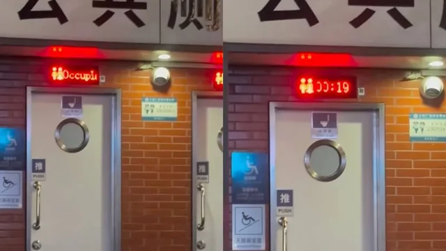 Прозрачность на новом уровне: в Китае видно, кто сколько сидит в туалете