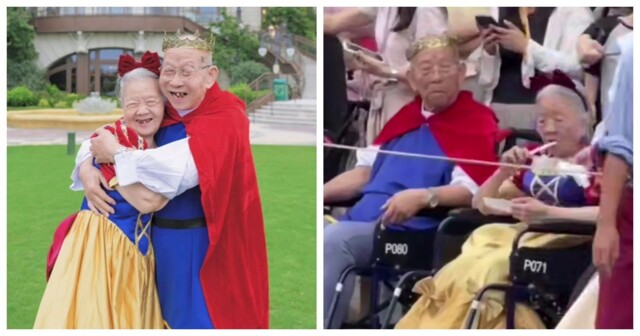 Самая счастливая пара китайского Диснейленда