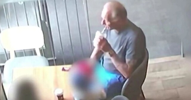 Жуткий момент: дедушка ведёт детей в McDonald's после убийства их родителей