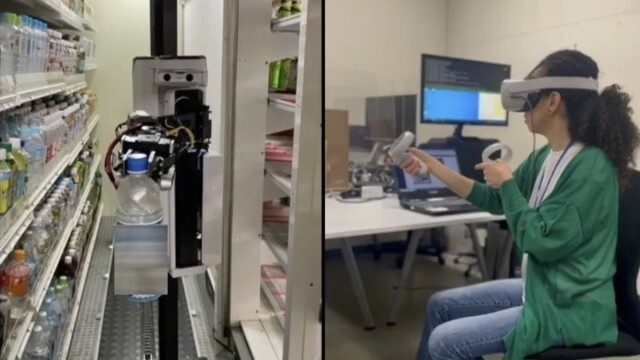 В японские супермаркеты внедряют роботов, которыми дистанционно управляют операторы с Филиппин