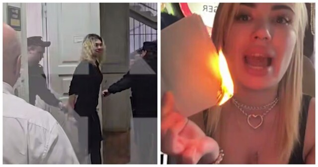 Сжёгшую паспорт блогершу у отправили на два года в колонию-поселение