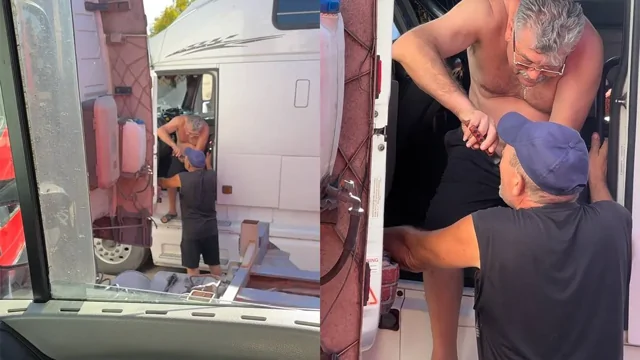 Дальнобойщик помог коллеге с сильной зубной болью